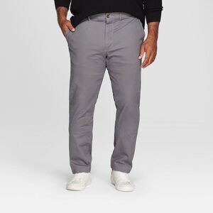 Goodfellow & Co -  Men's Big & Tall Slim Slim Straigh Gray